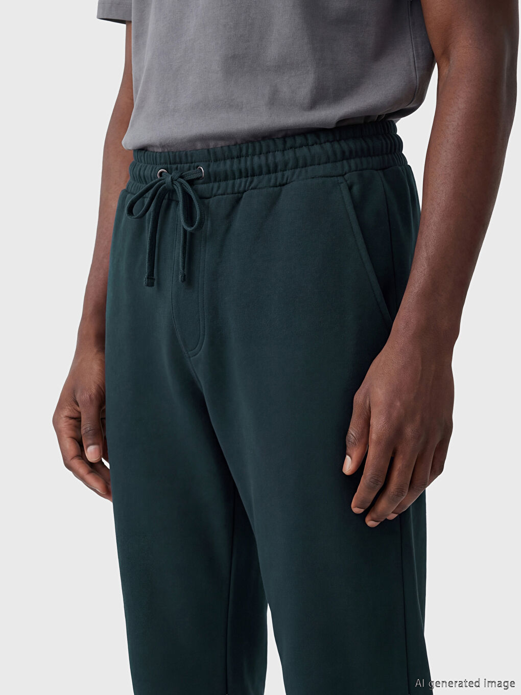 Lacivert Regular Fit Erkek Eşofman Altı-2