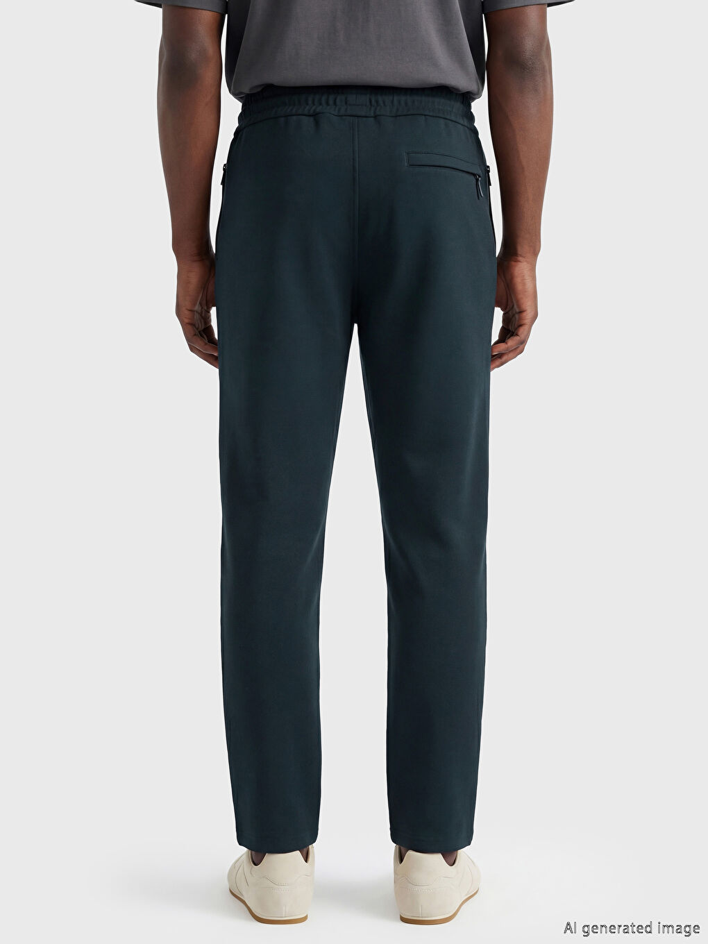 Lacivert Regular Fit Erkek Eşofman Altı-3