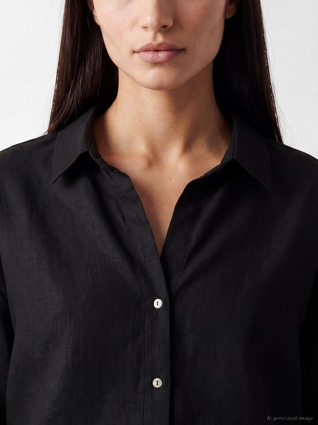 Woman Black Shirt-2