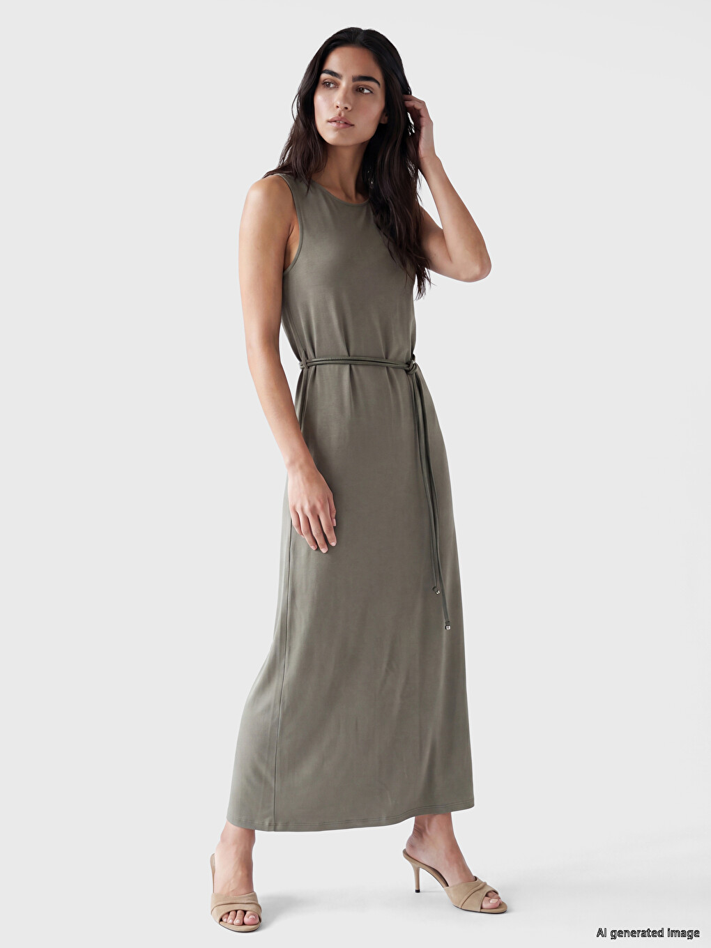 Rochie Kaki Femeie