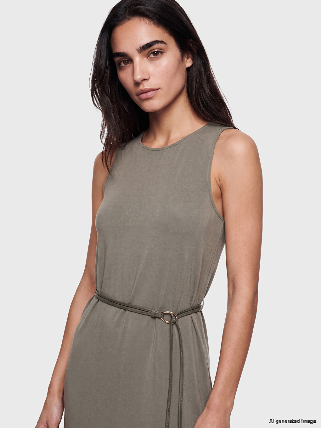 Rochie Kaki Femeie-1
