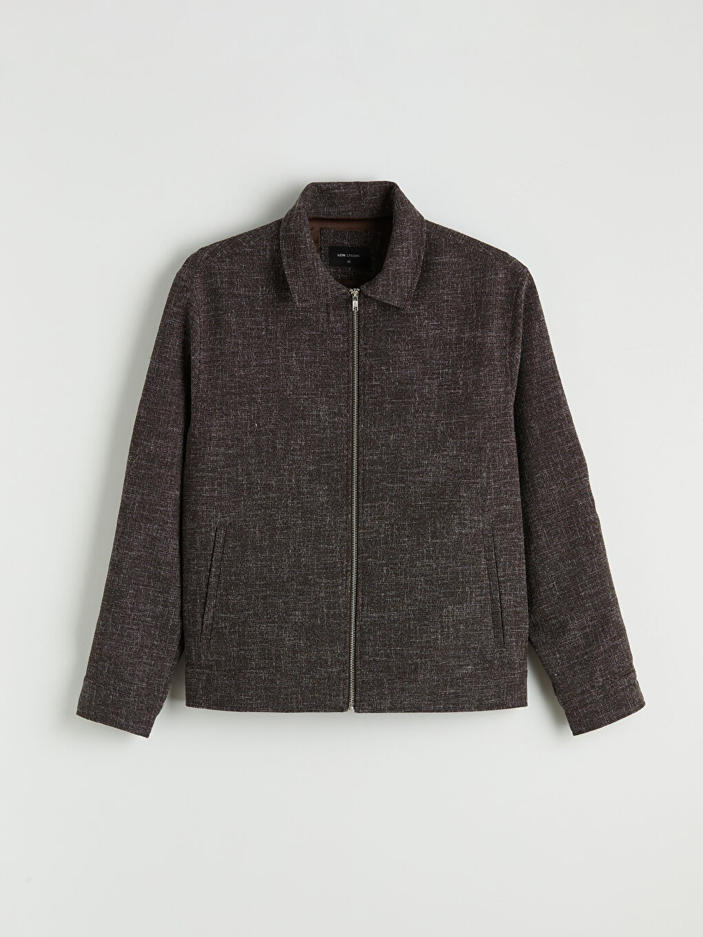 Kahverengi Standart Kalıp Erkek Mont-5