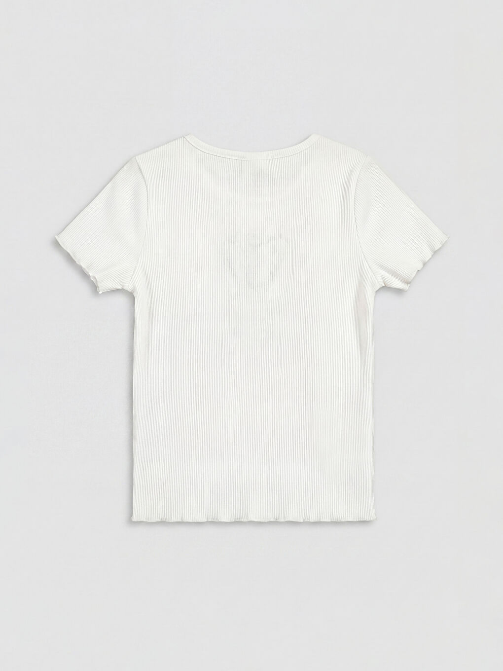 Beyaz Kalp Baskılı Tüllü Kız Çocuk Takım-2