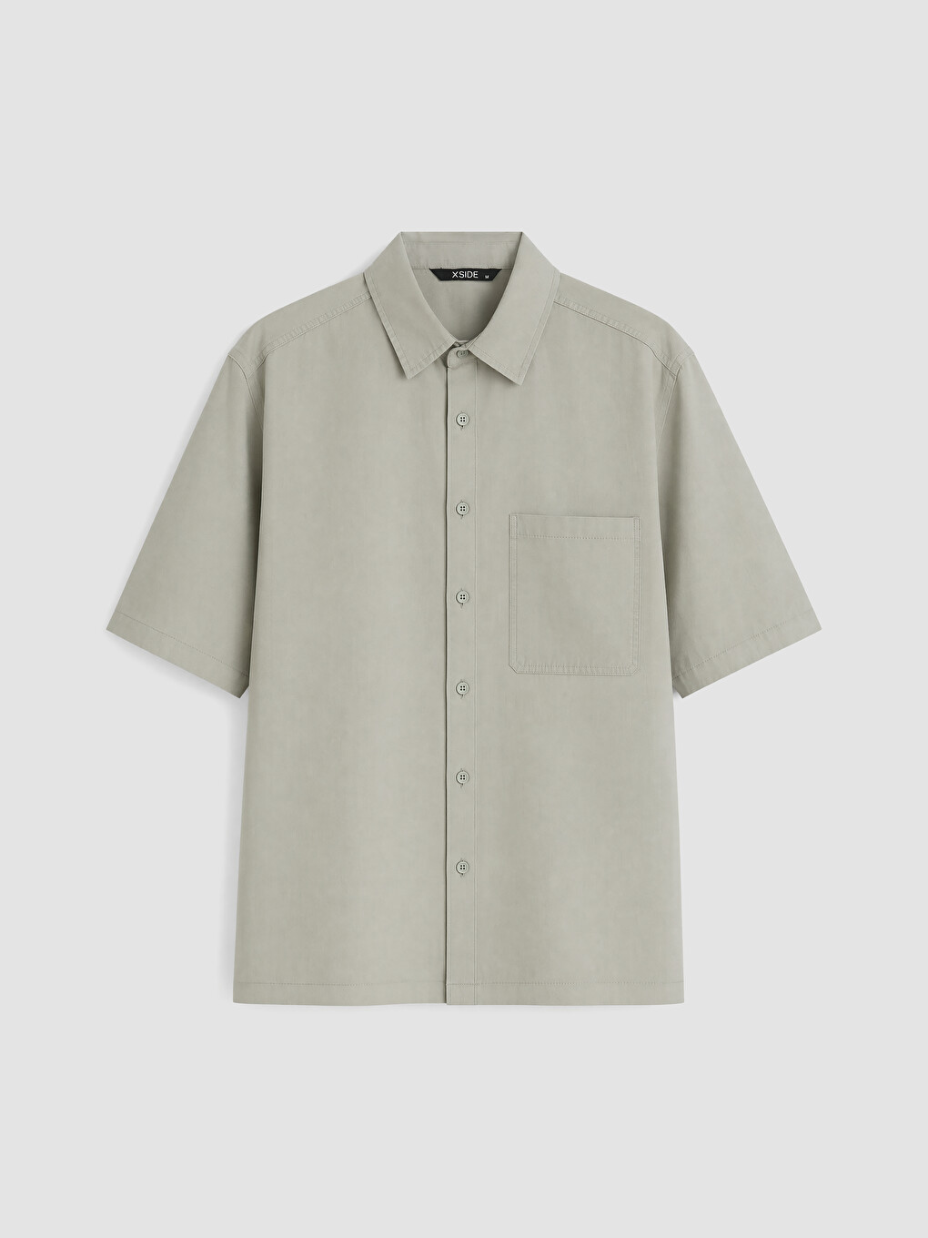 Relax Fit Poplin Men's Shirt-4