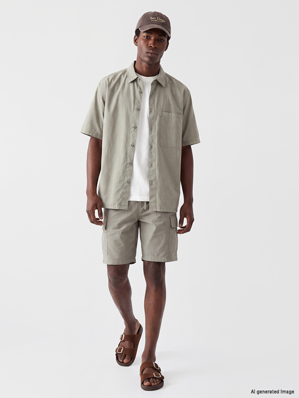 Relax Fit Poplin Men's Shirt-1