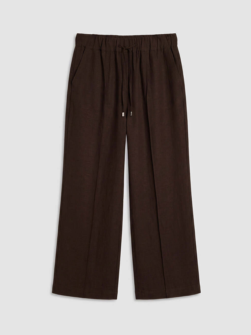 Elastic Waist Women's Trousers-4