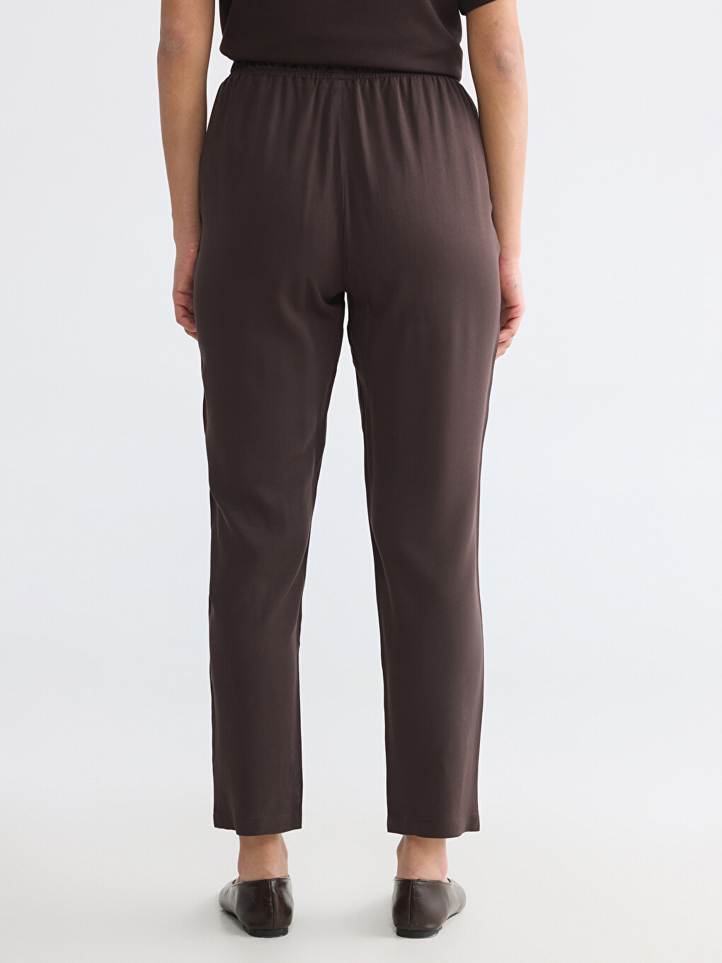 Žena Smeđa Pantalone-3