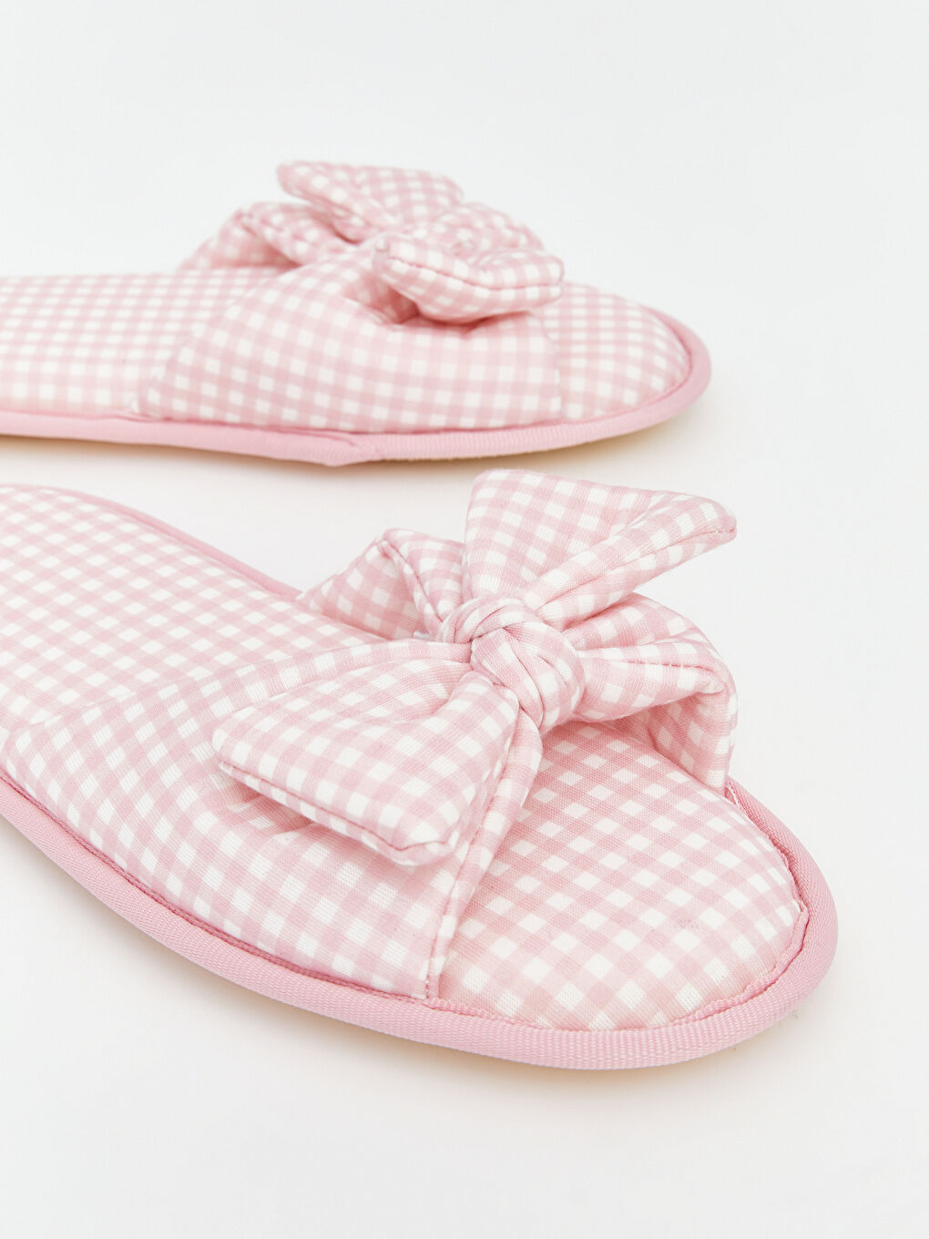 Karışık Fiyonk Görünümlü Kadın Ev Terliği-7