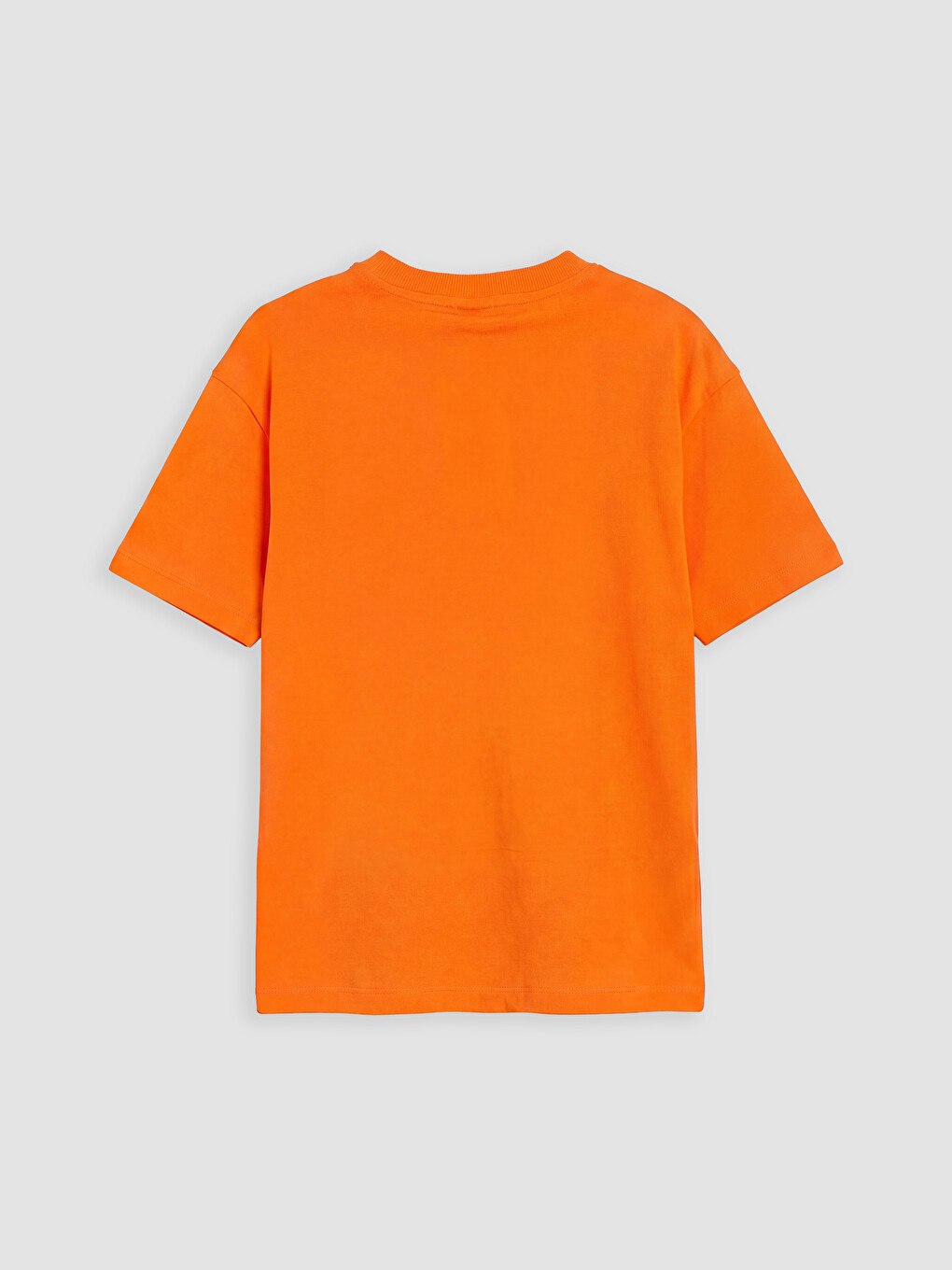 Crew Neck California Printed Girls' T-shirt-1