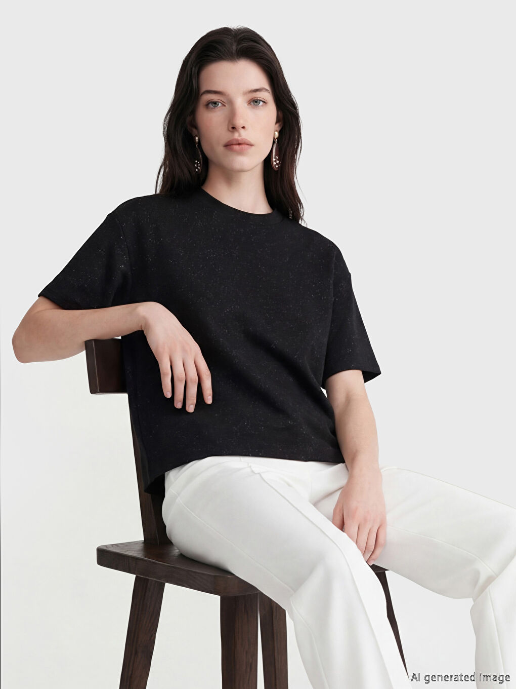 Patterned Soft Touch Women's T-Shirt