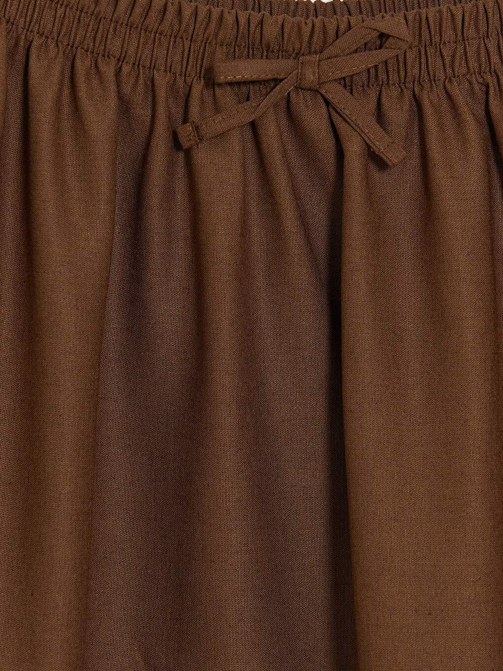 Kahverengi Kız Çocuk Katkat Etek-2