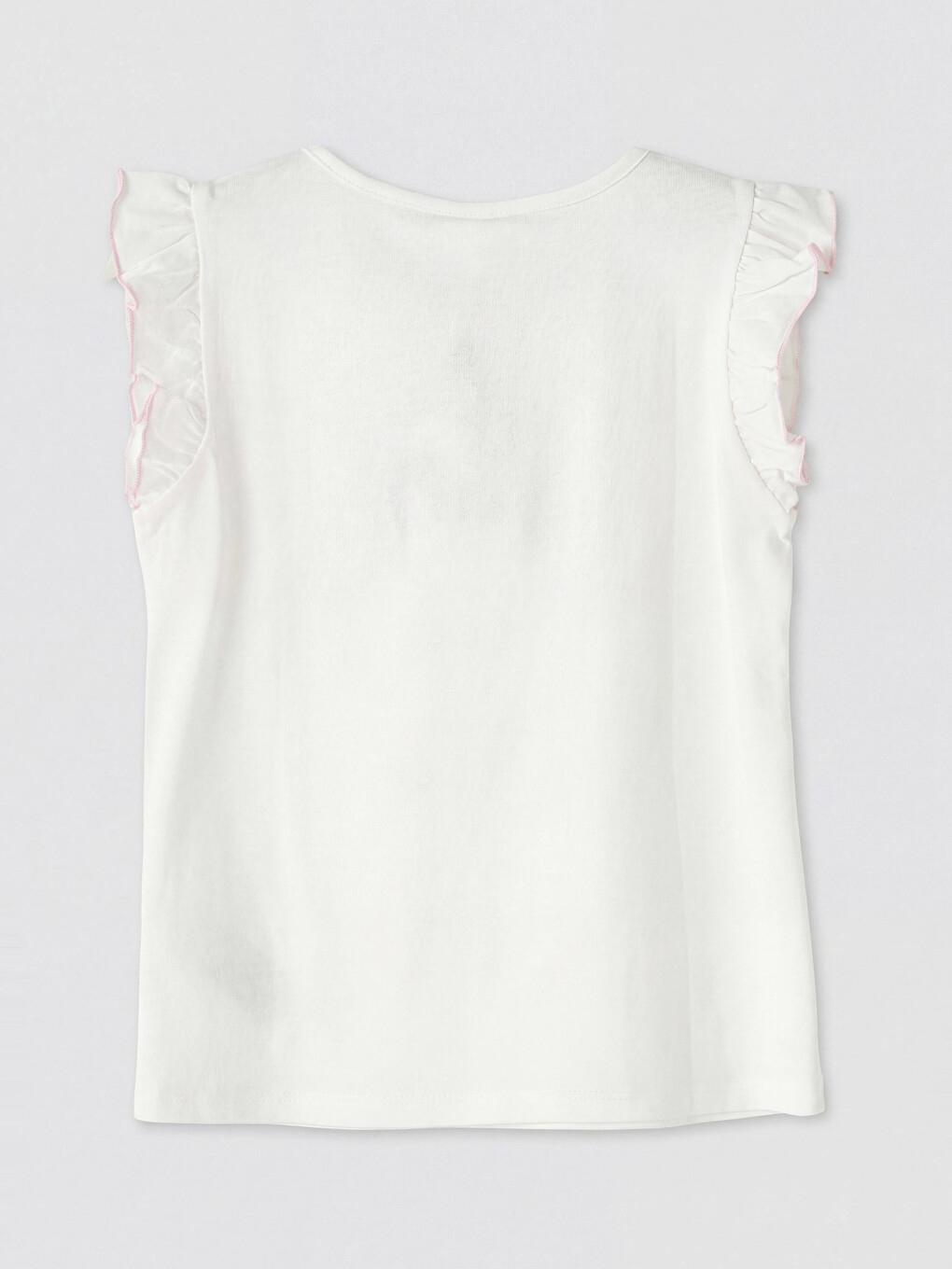Crew Neck Printed Girls' Tank Top 2 Pack-5