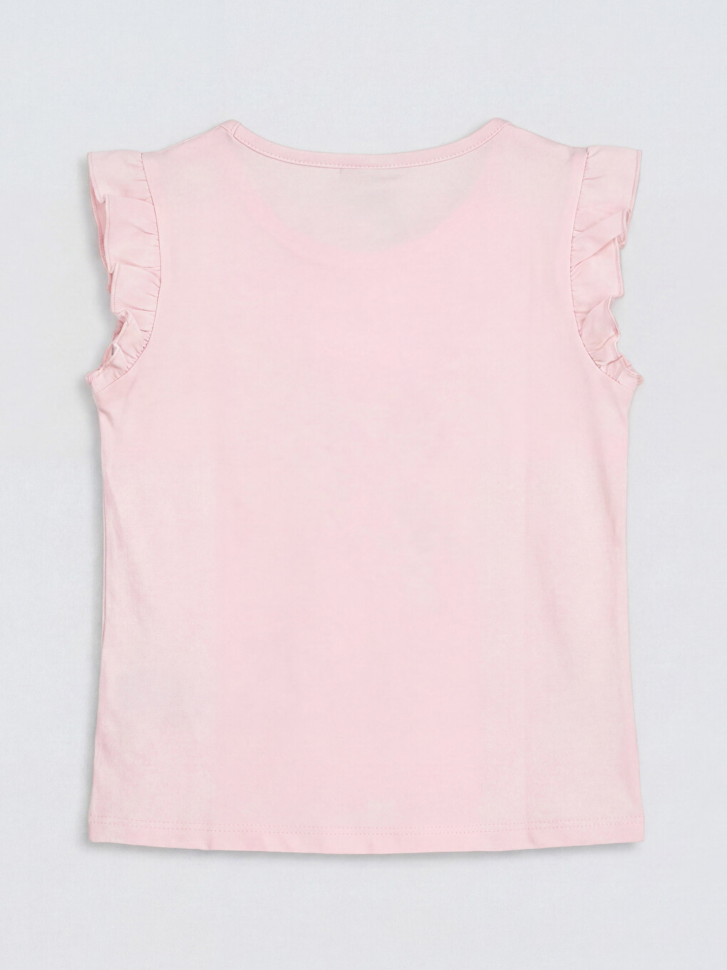 Crew Neck Printed Girls' Tank Top 2 Pack-7