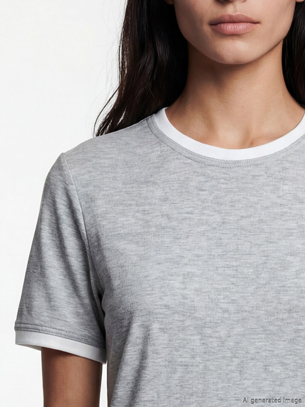 Crew Neck Women's T-Shirt-2