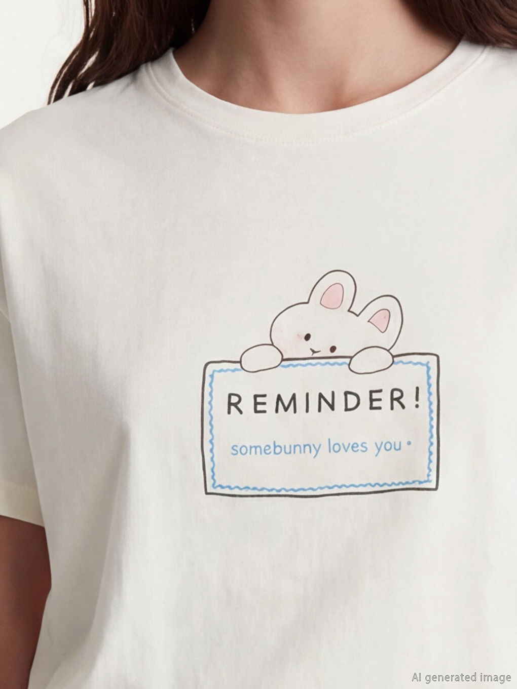 Bisiklet Yaka Baskılı Kadın Pijama Takımı-2