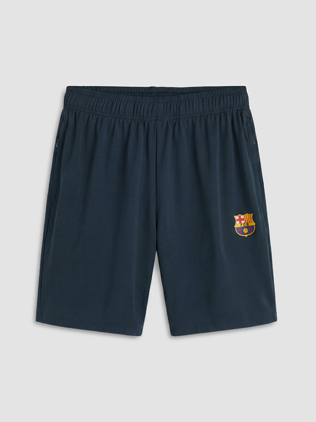 Regular Fit Barcelona Printed Men's Sport Shorts-1