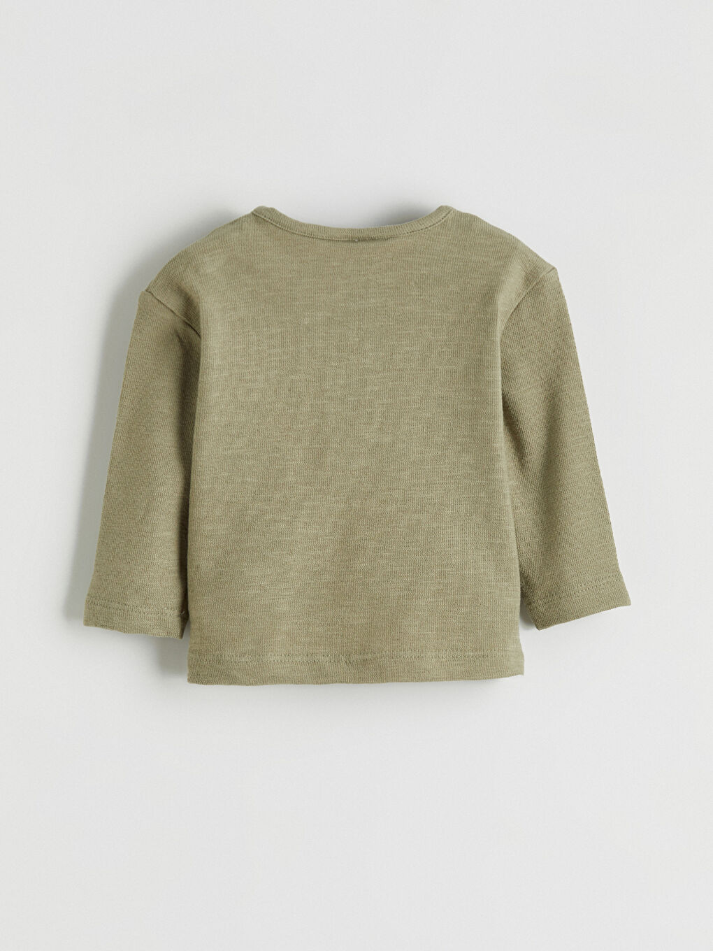 Haki Erkek Bebek Tişört ve Pantolon-5