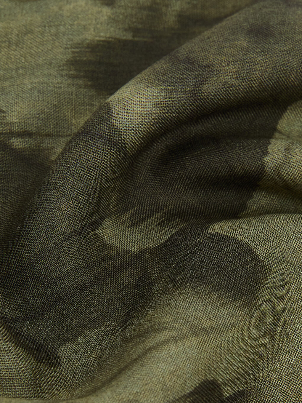 Yeşil Desenli Kadın Şal-2