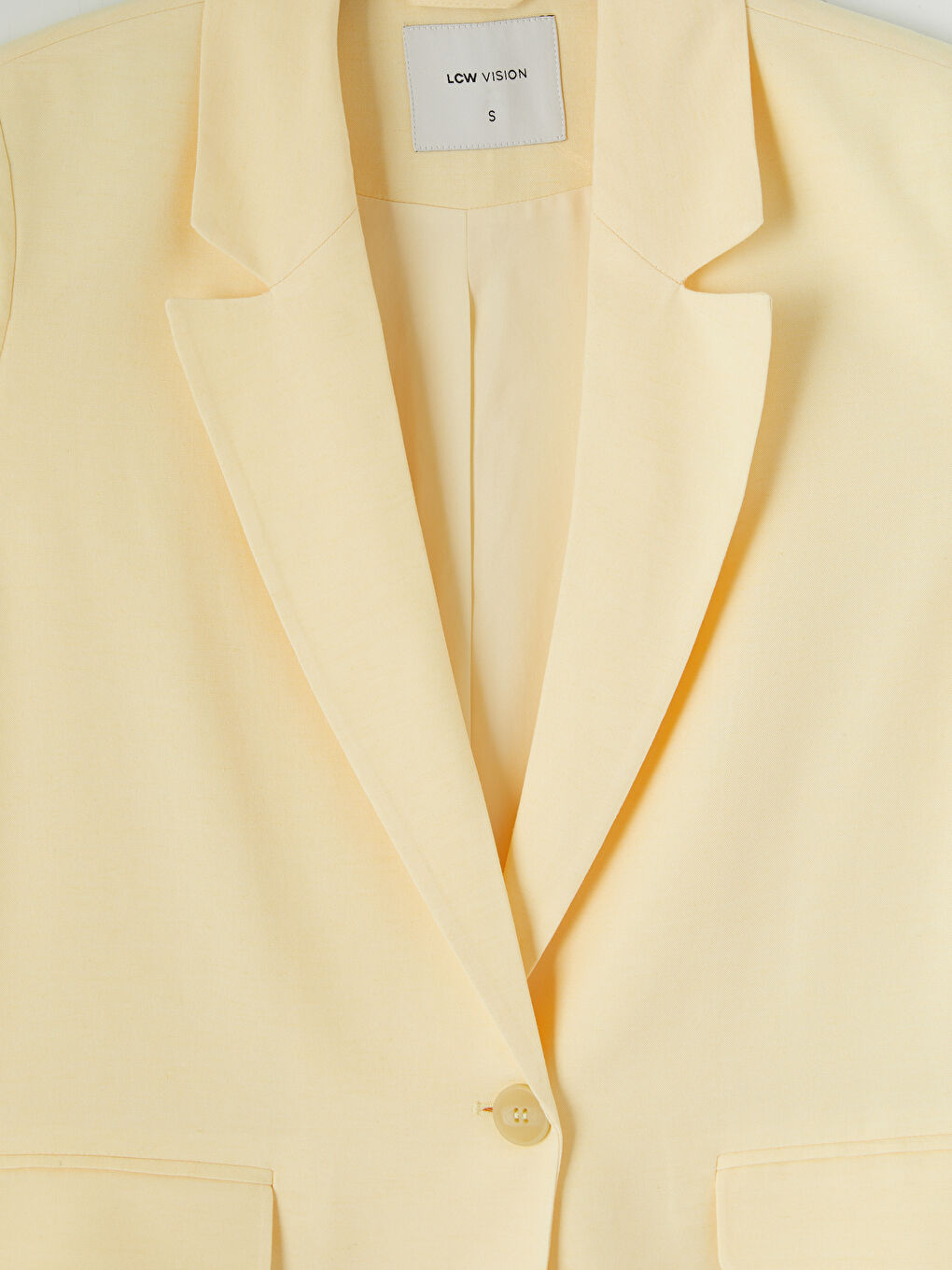 Μπλέιζερ σακάκι από μείγμα λινού για γυναίκες-3