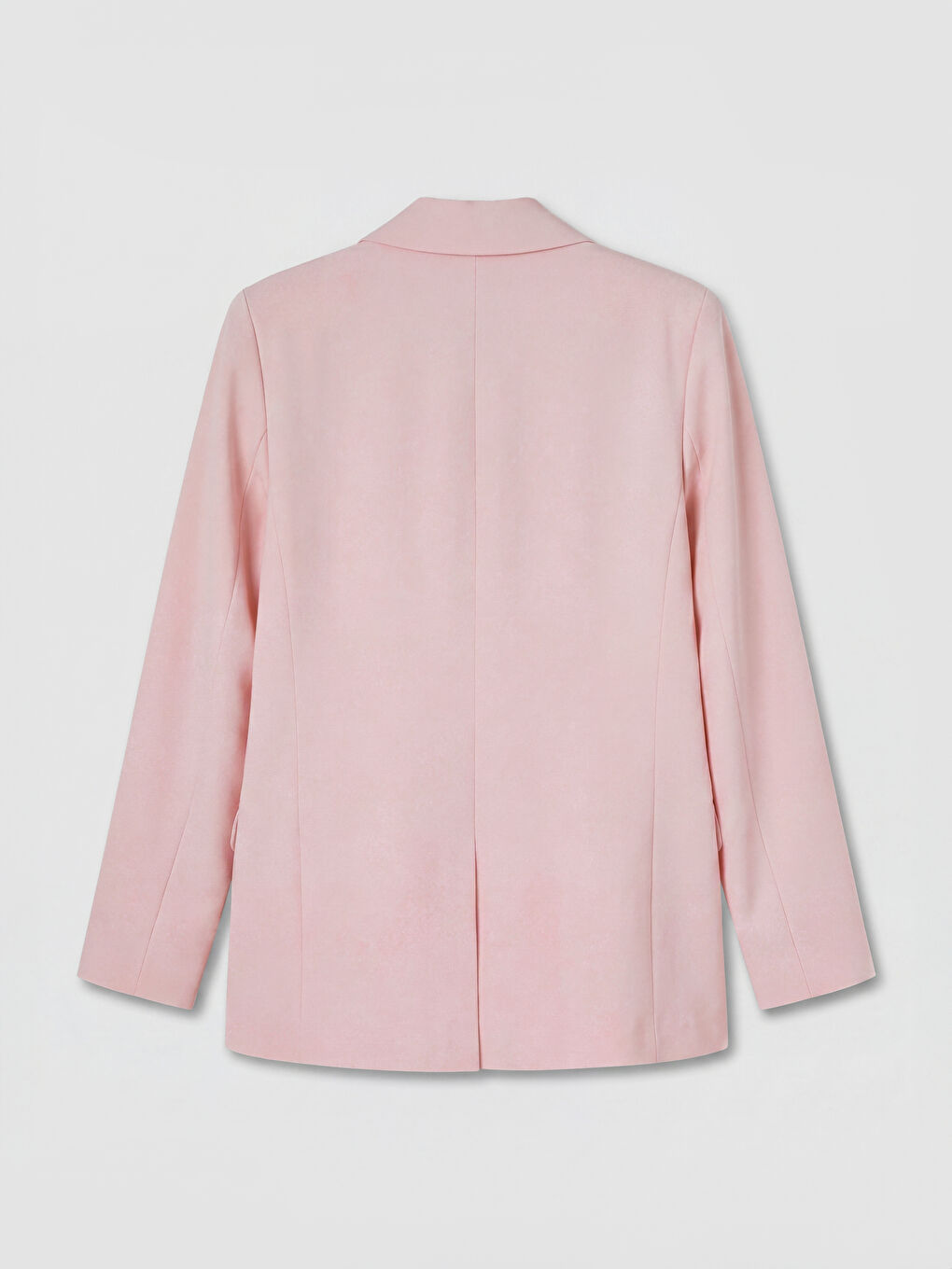 Μπλέιζερ σακάκι από μείγμα λινού για γυναίκες-1