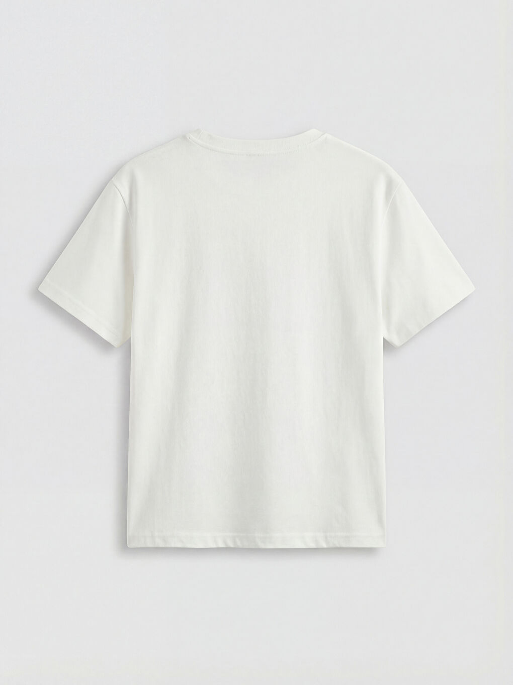 Ekru Bisiklet Yaka My Melody Baskılı Kız Çocuk Tişört-1