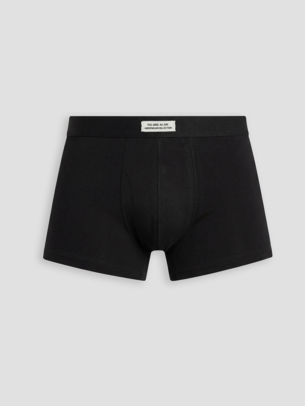 Antrasit Standart Kalıp Pamuklu Esnek Erkek Boxer 3'lü -3