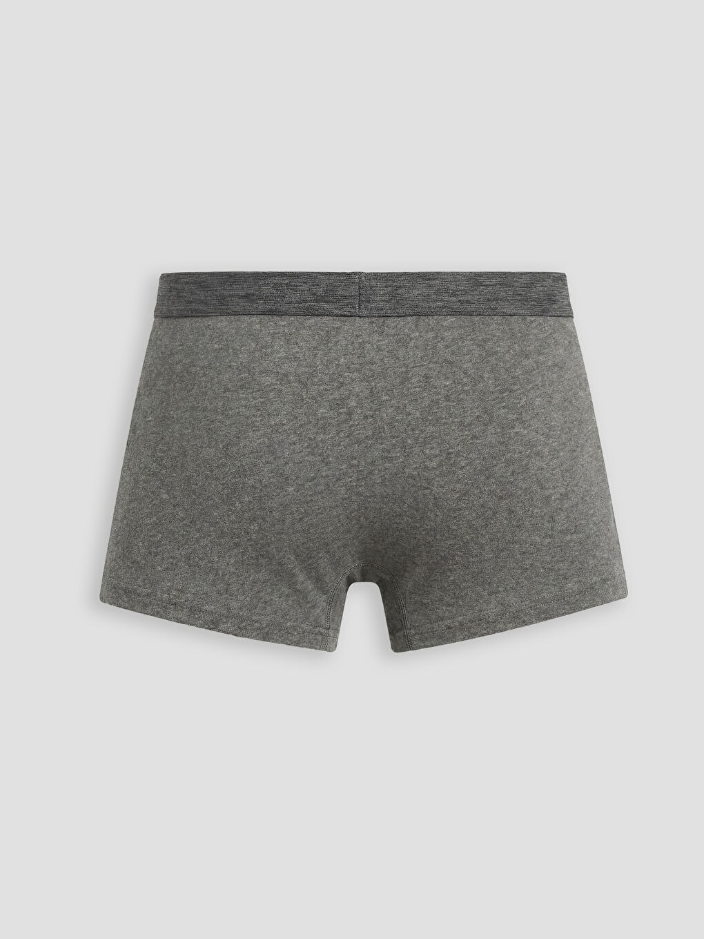 Antrasit Standart Kalıp Pamuklu Esnek Erkek Boxer 3'lü -4