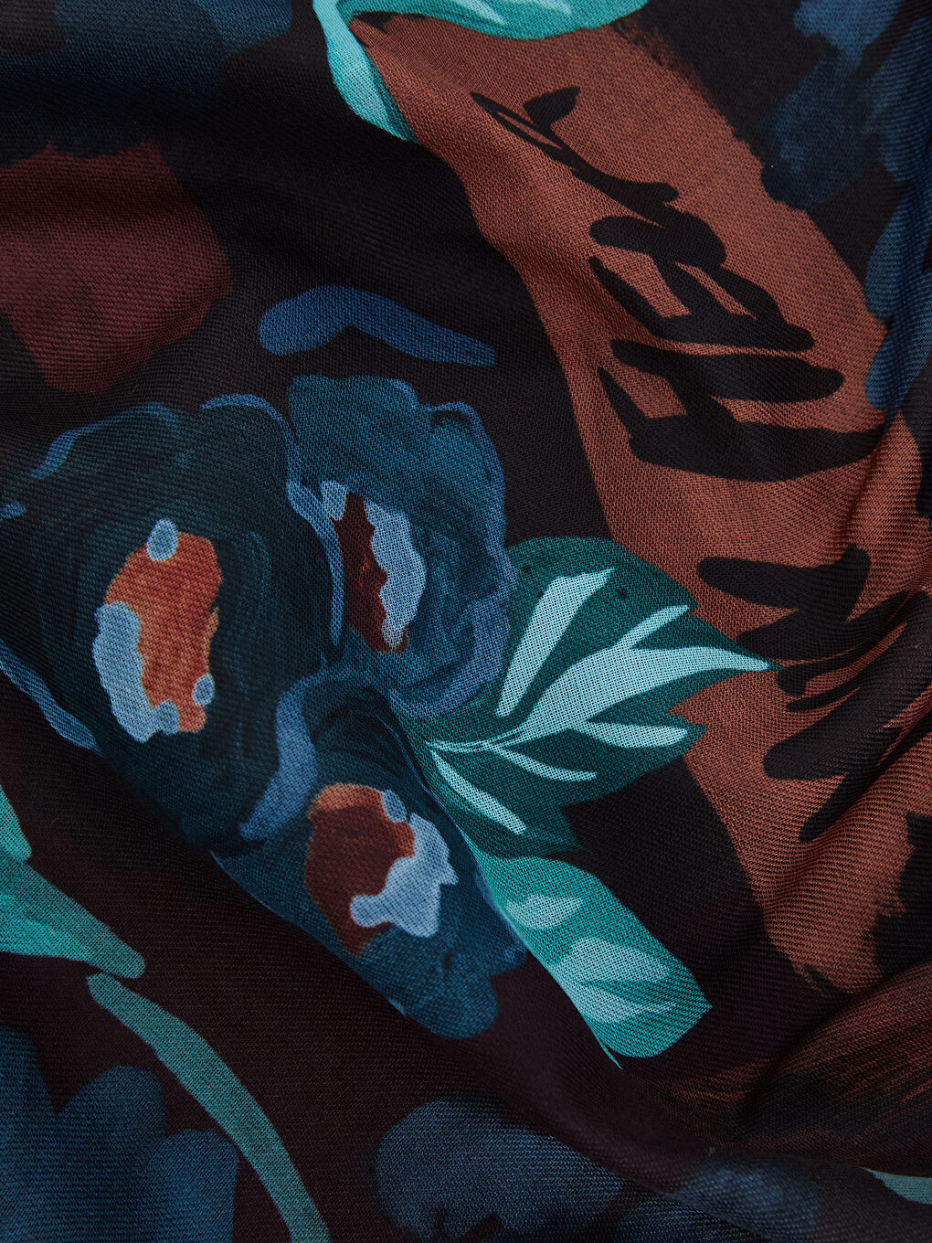 Karışık Desenli Kadın Şal-2