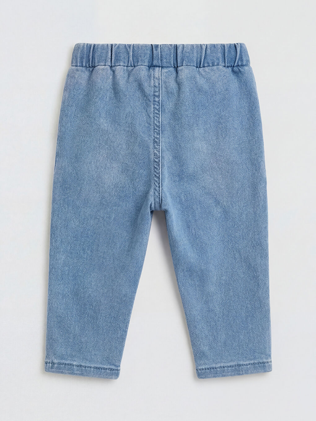 Ekru Erkek Bebek Gömlek ve Jean Pantolon-4