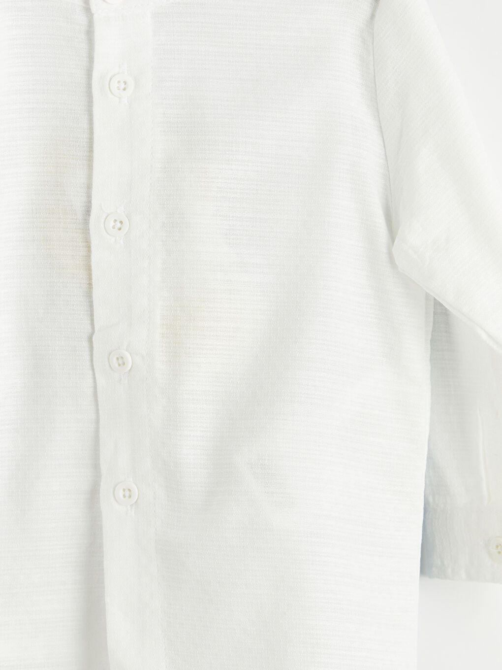 Ekru Erkek Bebek Gömlek ve Jean Pantolon-5