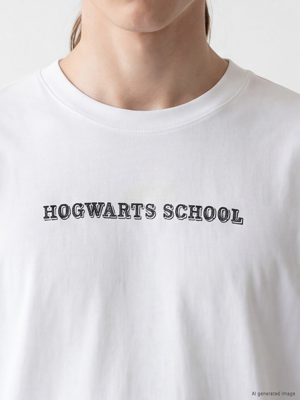 Crew Neck Harry Potter Printed Men's T-Shirt-2