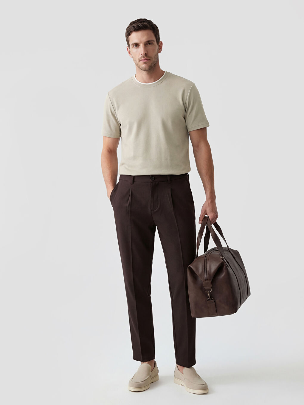 Crew Neck Men's T-Shirt-1