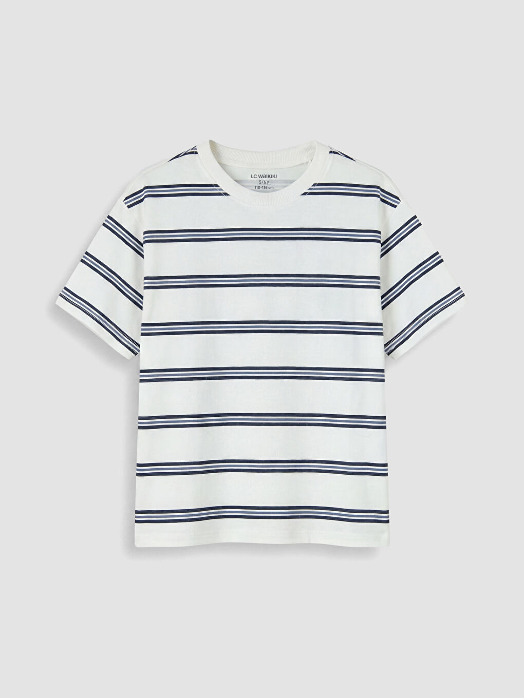 Striped Boys' Shorts Set-1