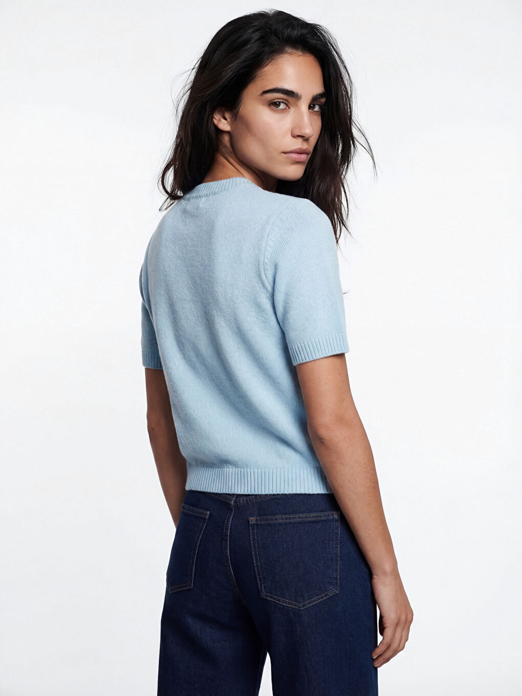 Mavi Bisiklet Yaka Kadın Triko Kazak	-3