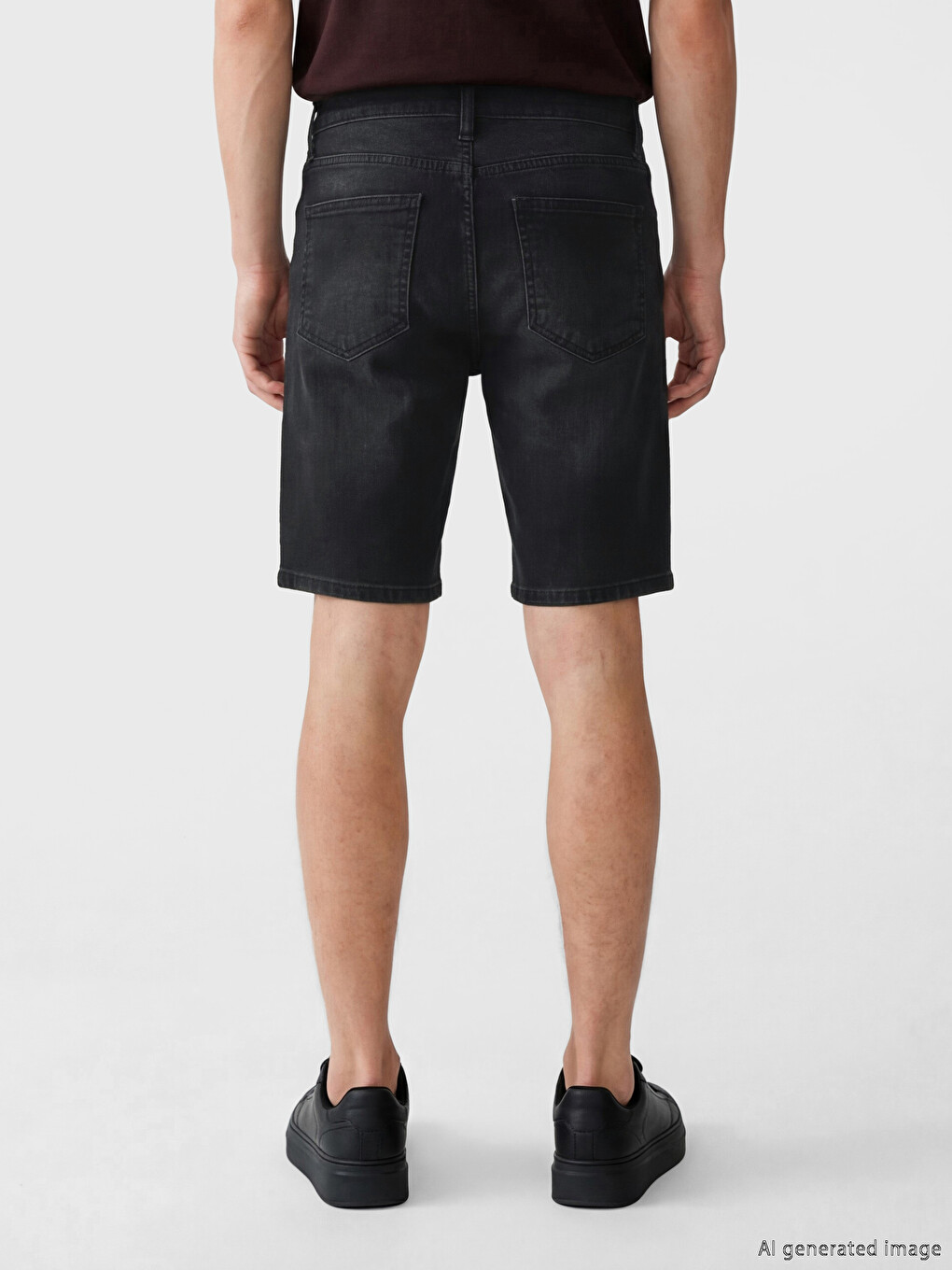 Slim Fit muški teksas šorts-3