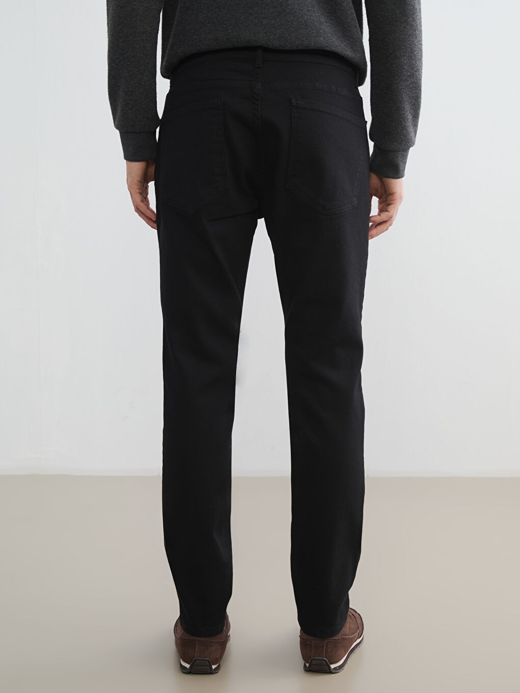 Siyah 750 Slim Fit Erkek Jean Pantolon-3