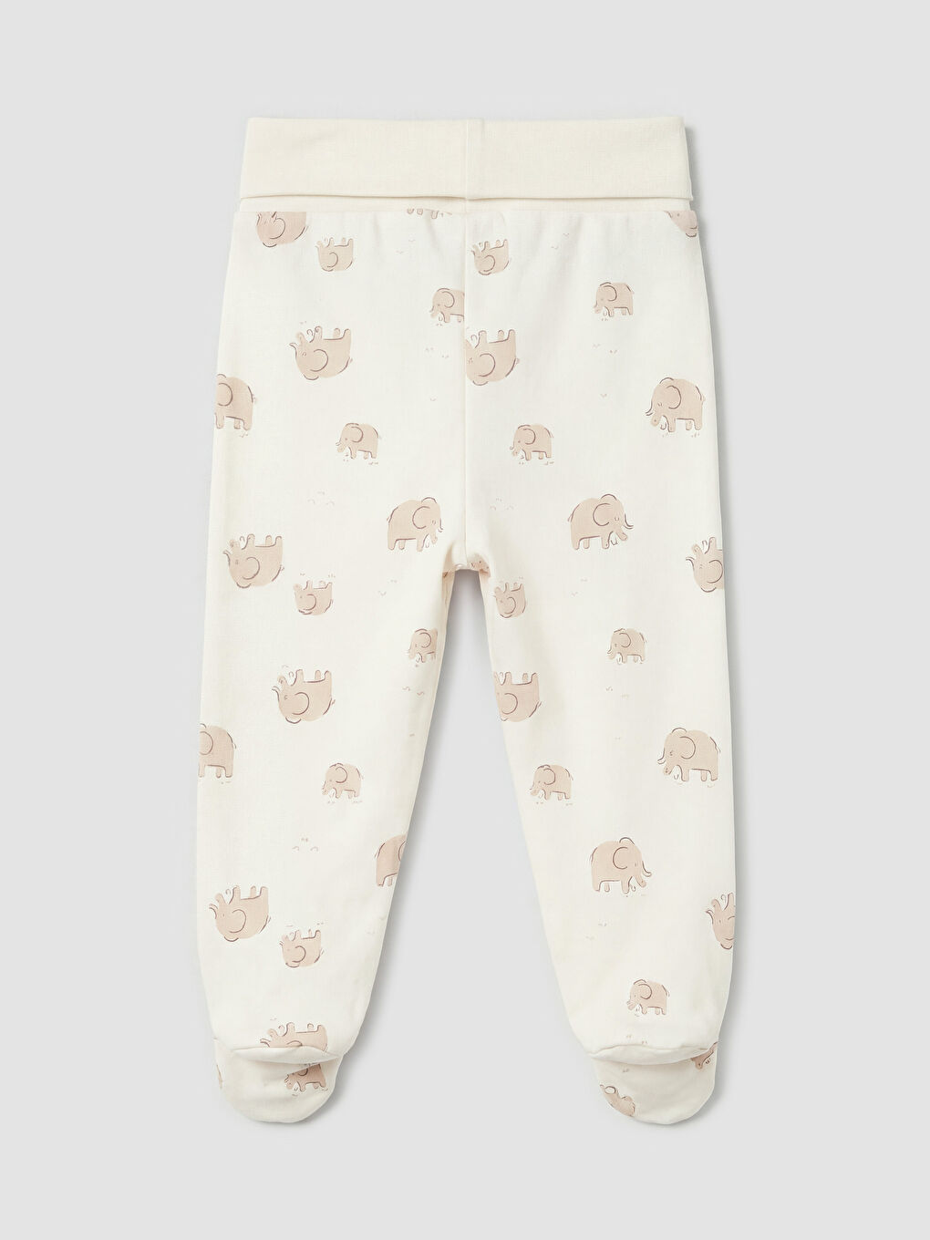 Ekru Erkek Bebek Pantolon 2'li-4