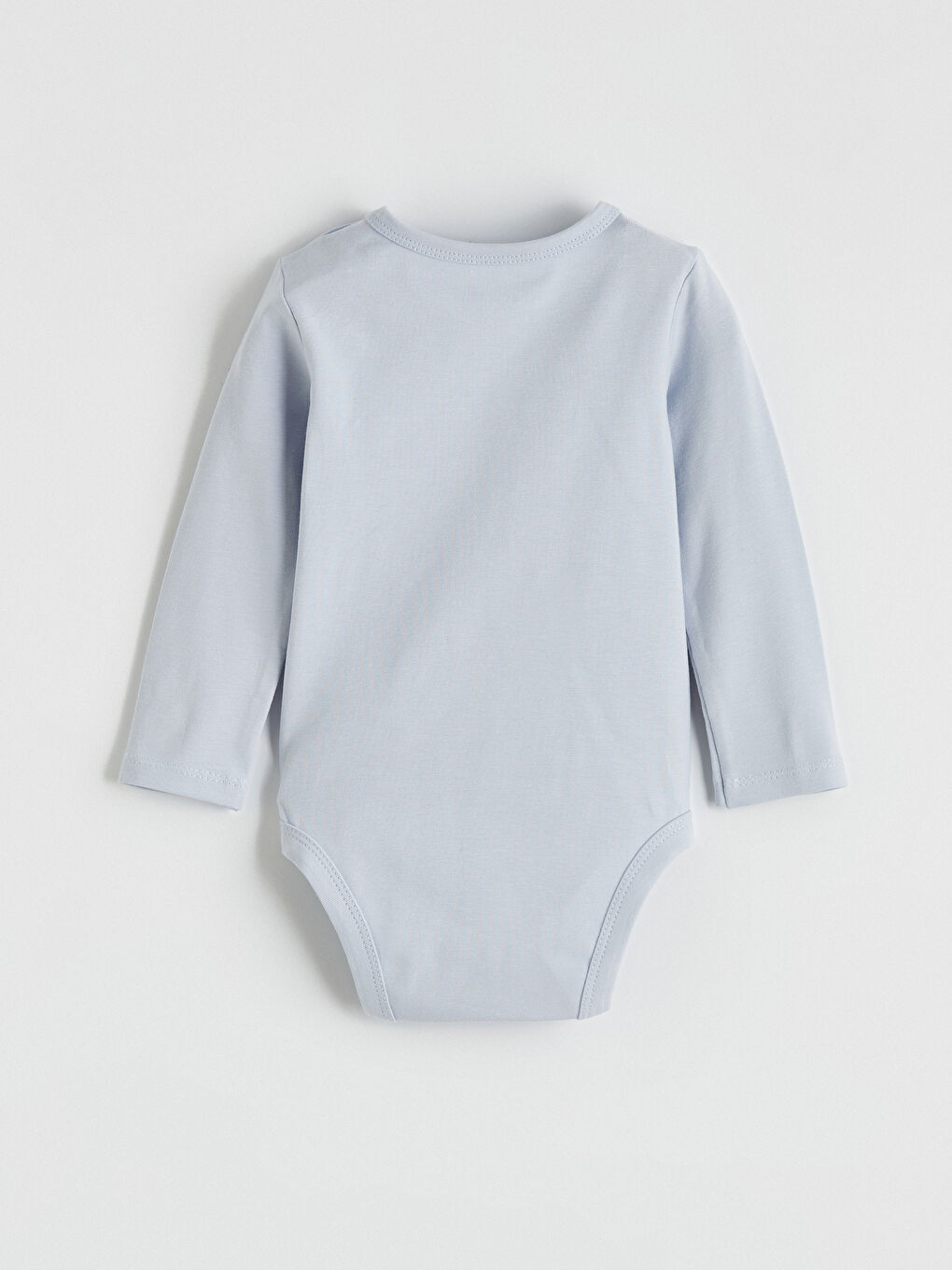 Mavi Baskılı Erkek Bebek Çıtçıtlı Body ve Pantolon-4