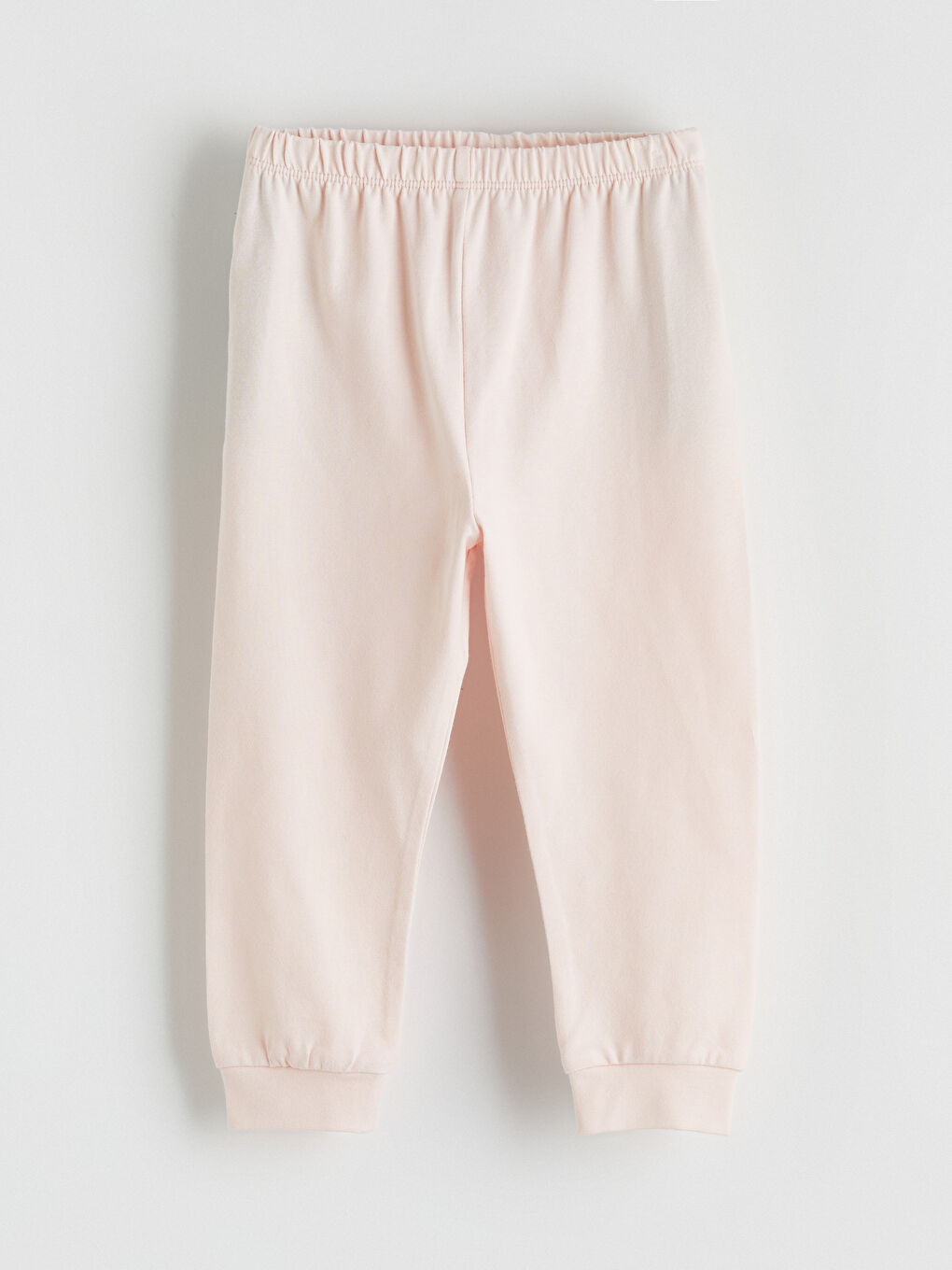 Pembe Baskılı Kız Bebek Çıtçıtlı Body ve Pantolon-5