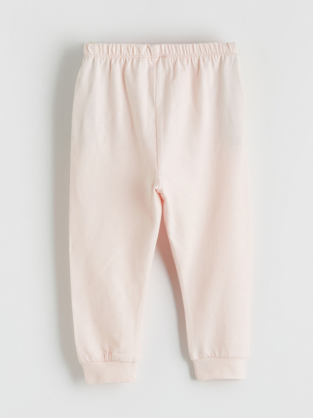 Pembe Baskılı Kız Bebek Çıtçıtlı Body ve Pantolon-7