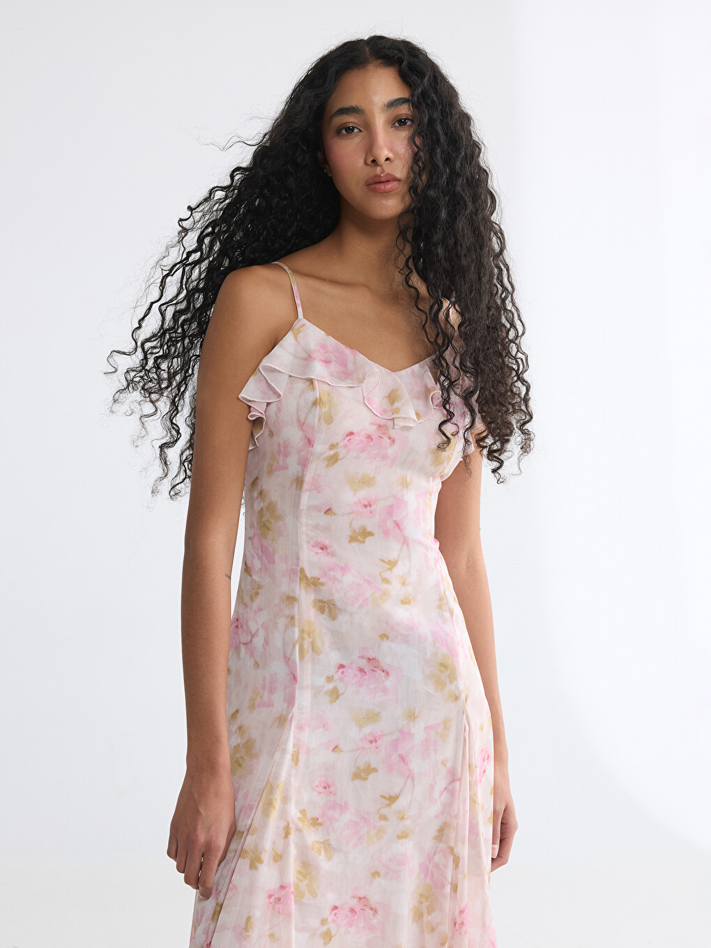 Roze Haljina Žena-1