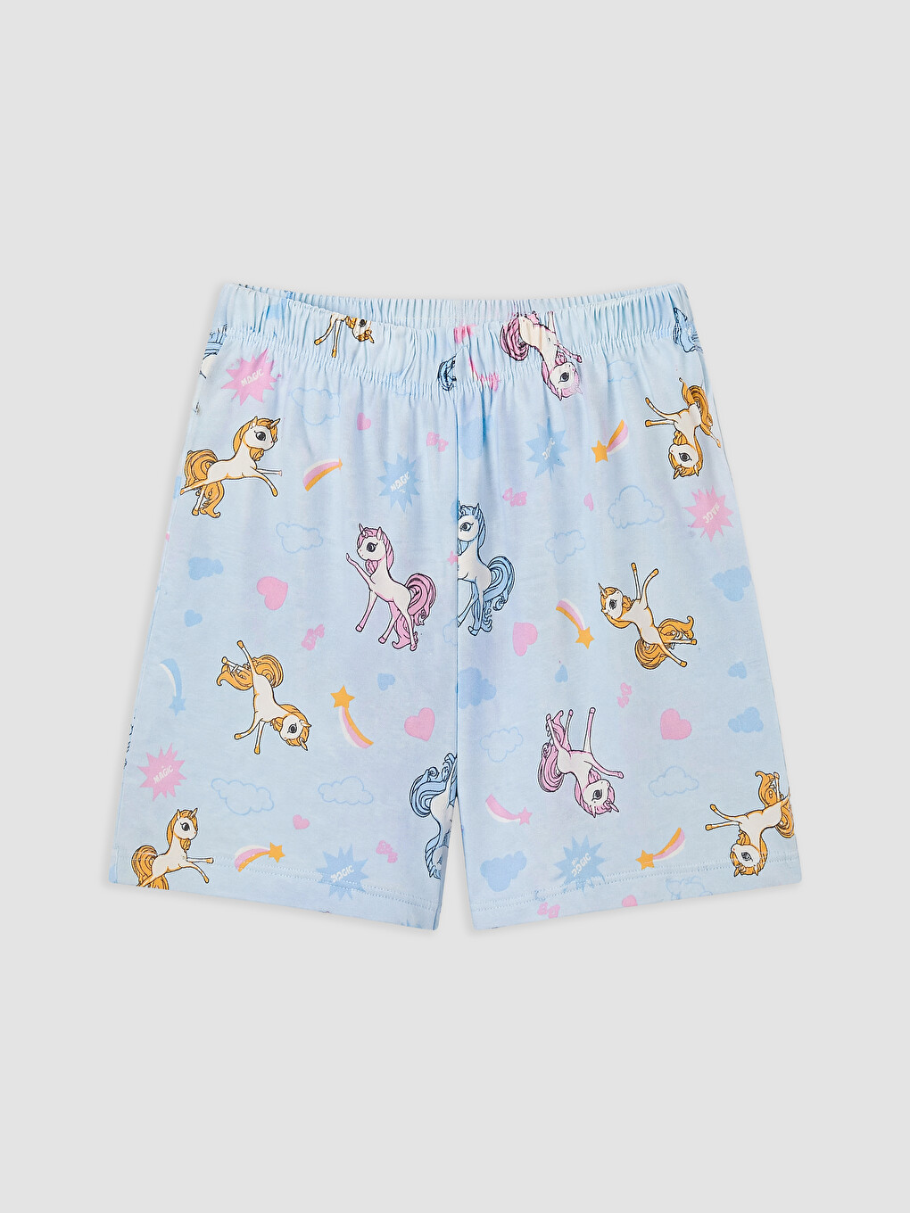 Girl Ecru Shortie Pyjama Set-2