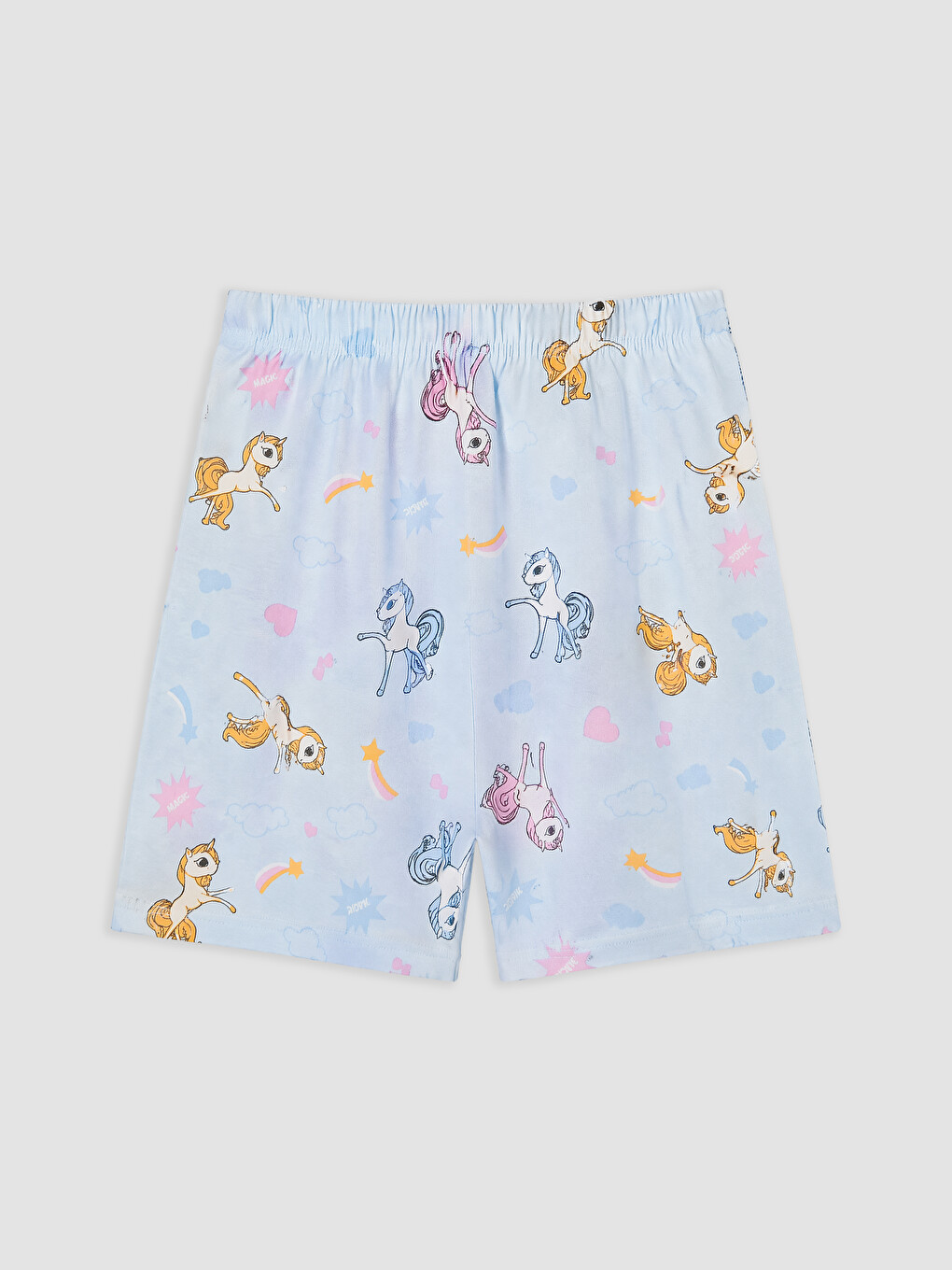 Girl Ecru Shortie Pyjama Set-4