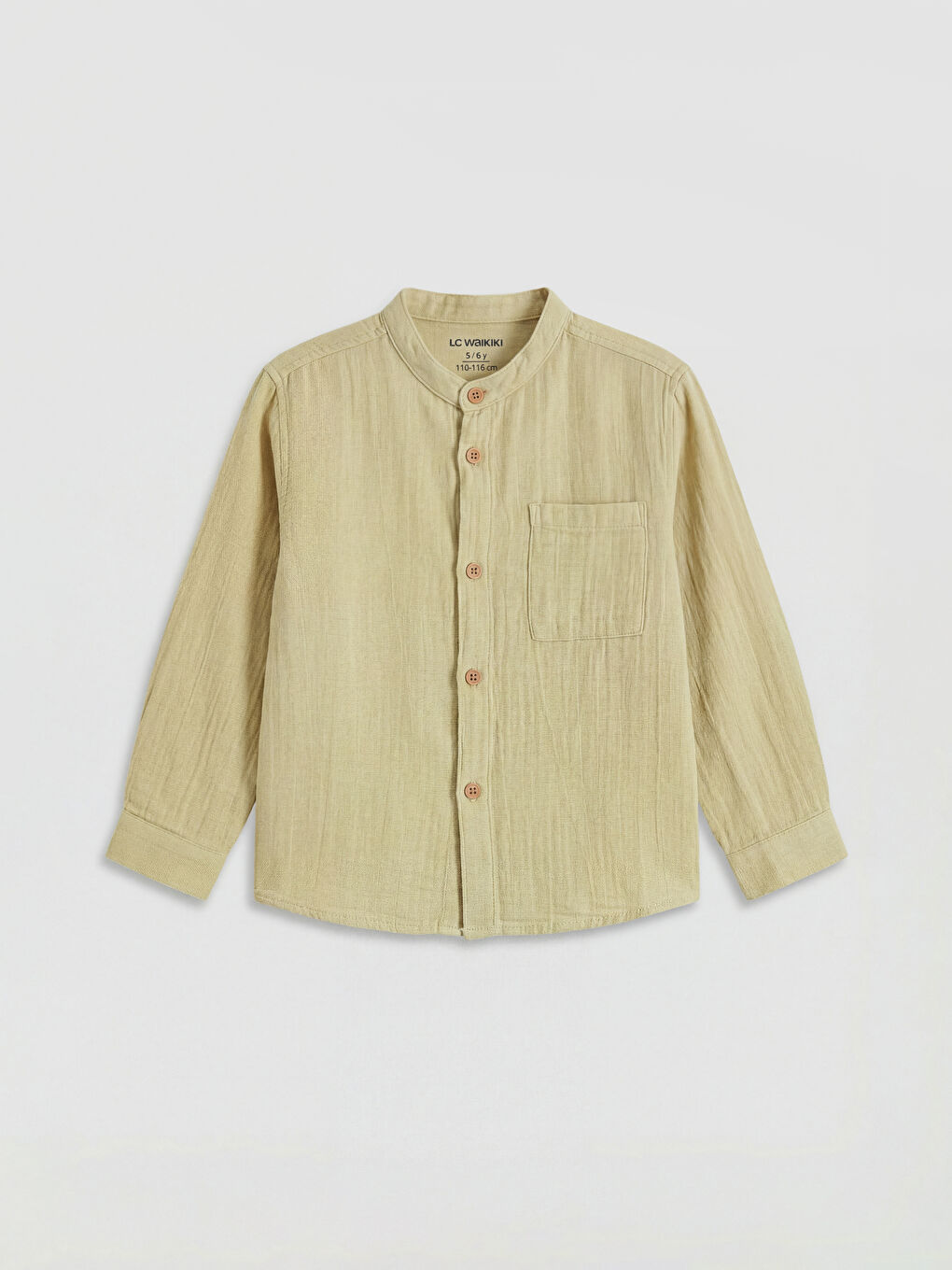 Hakim Yaka Dokulu Erkek Çocuk Gömlek