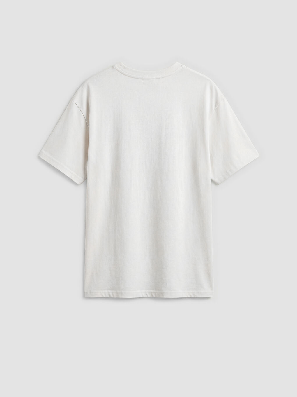 Ekru K-Pop Baskılı Kız Çocuk Tişört-2