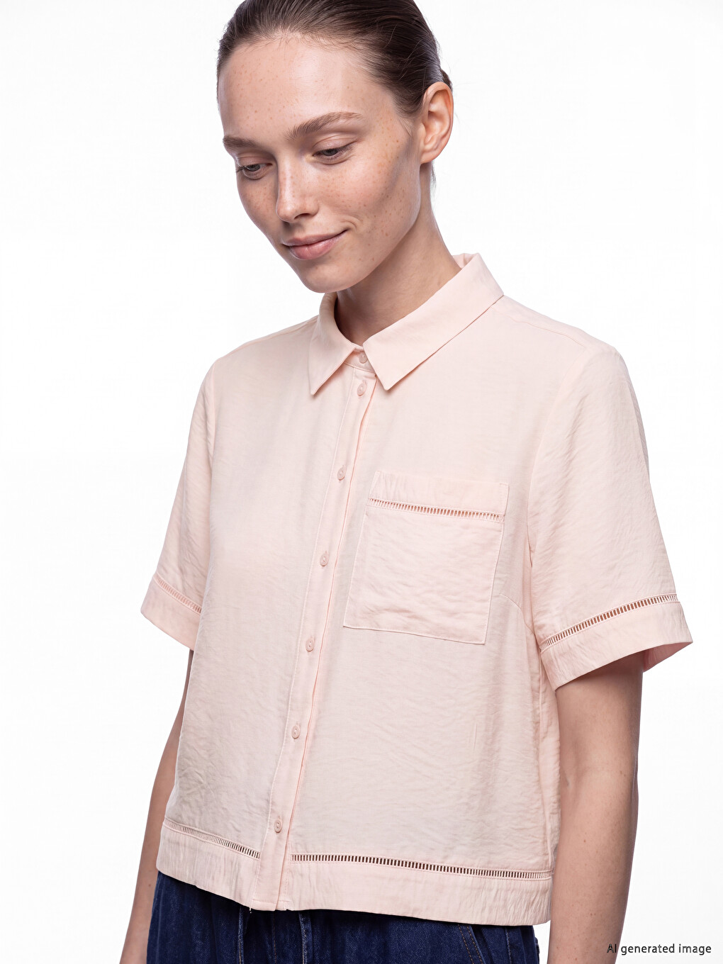 Short Sleeved Women's Shirt