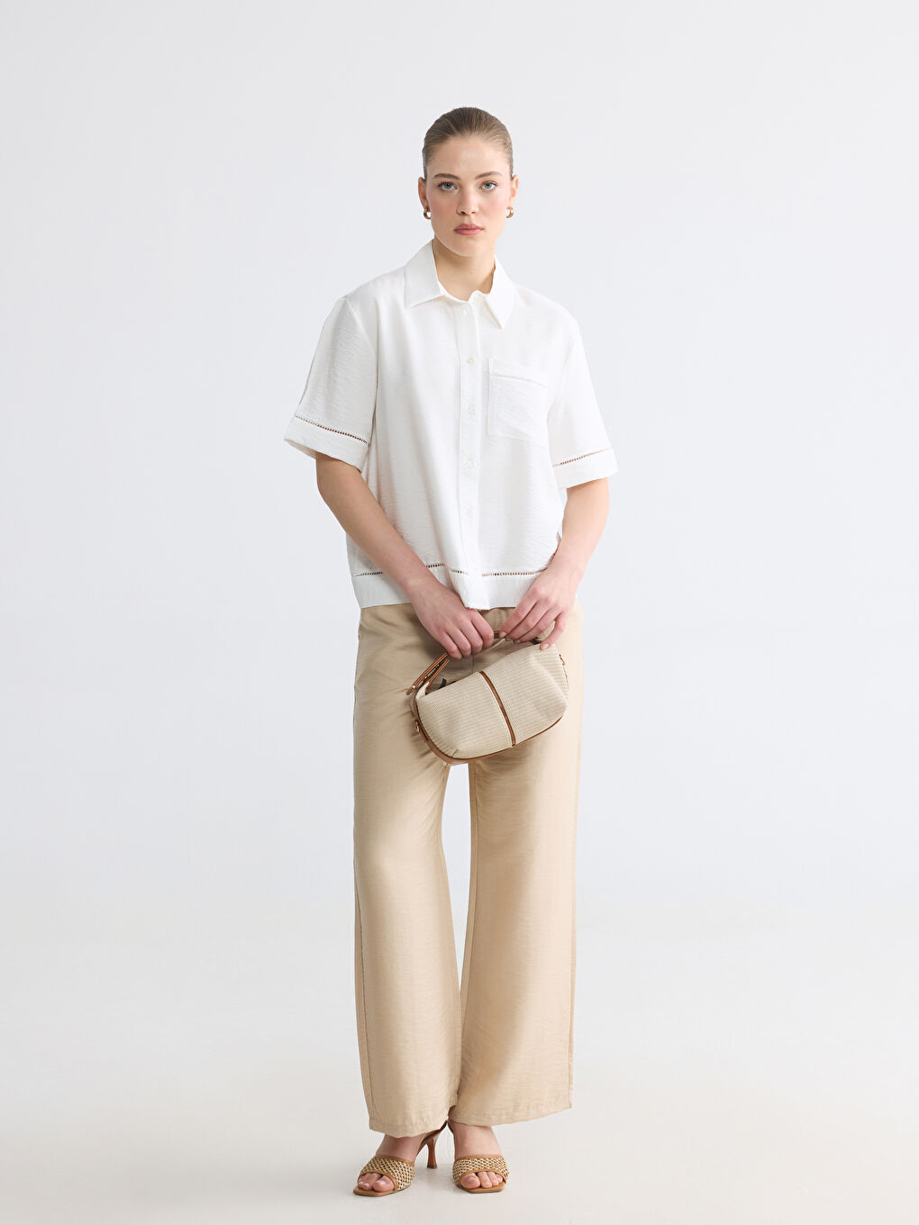 Short Sleeve Women's Shirt-1
