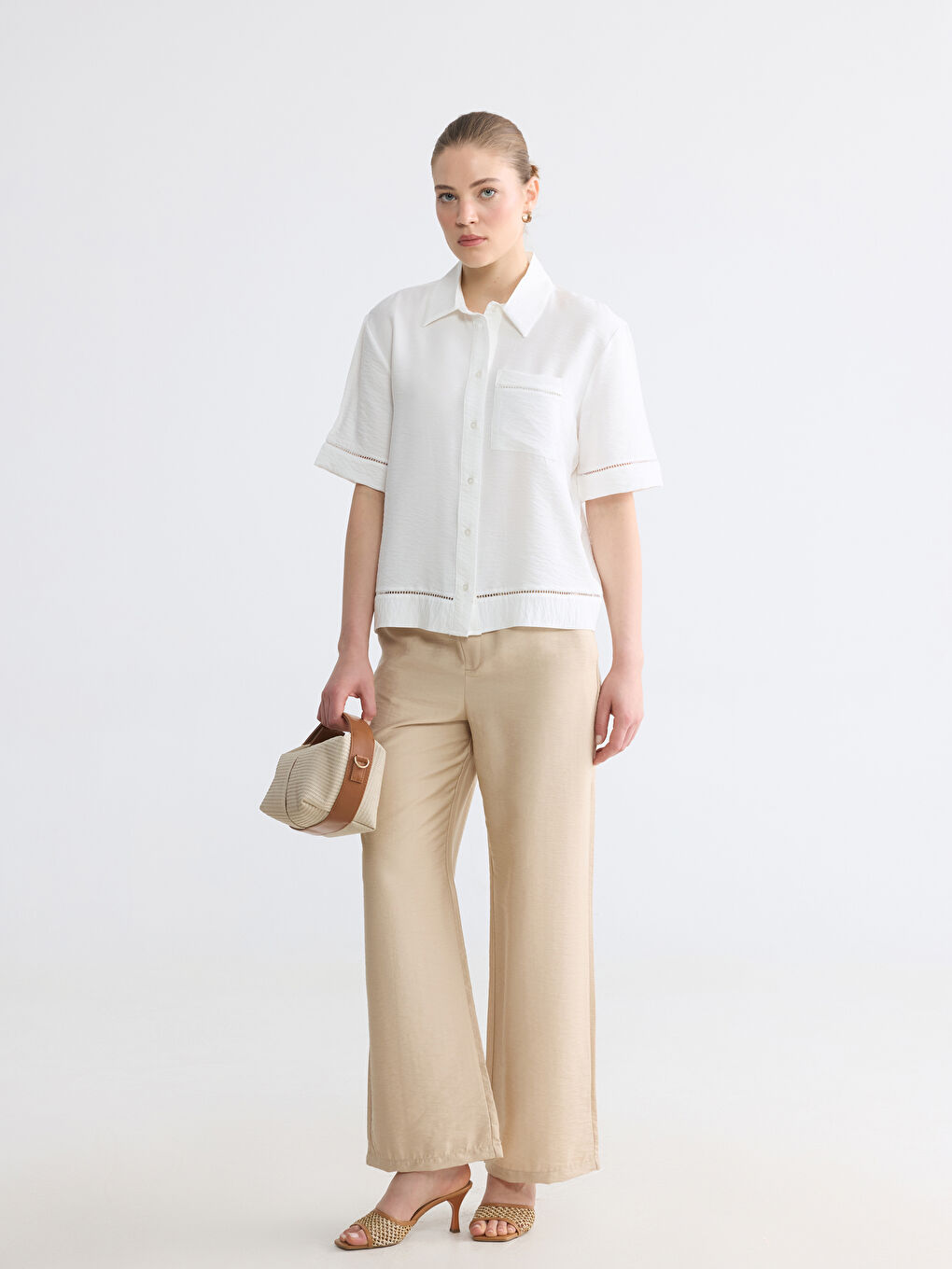 Short Sleeve Women's Shirt-2
