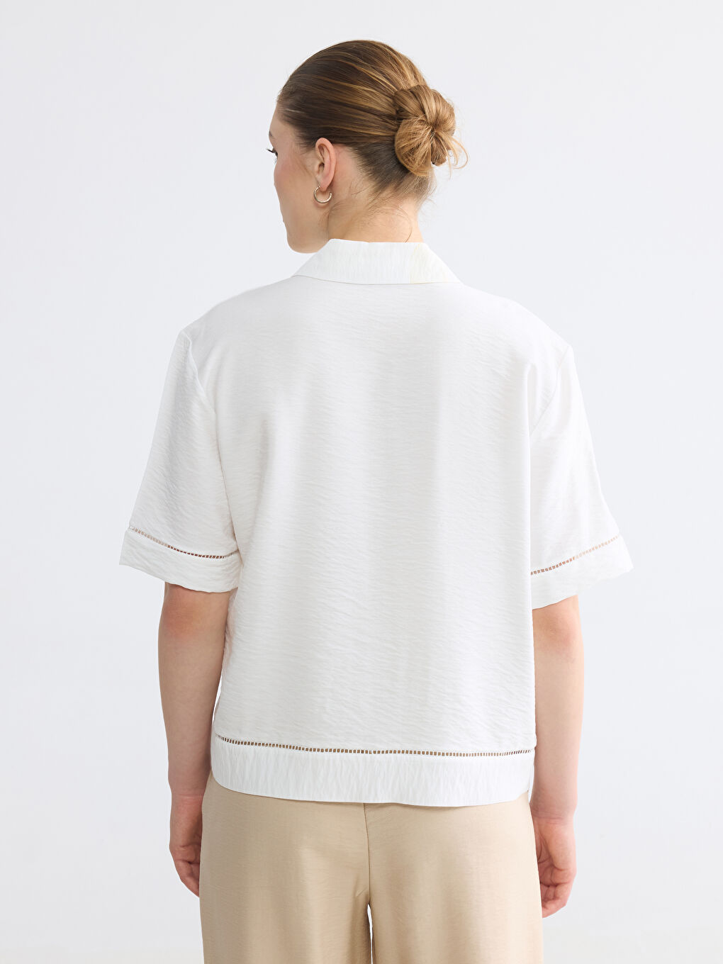 Short Sleeve Women's Shirt-3