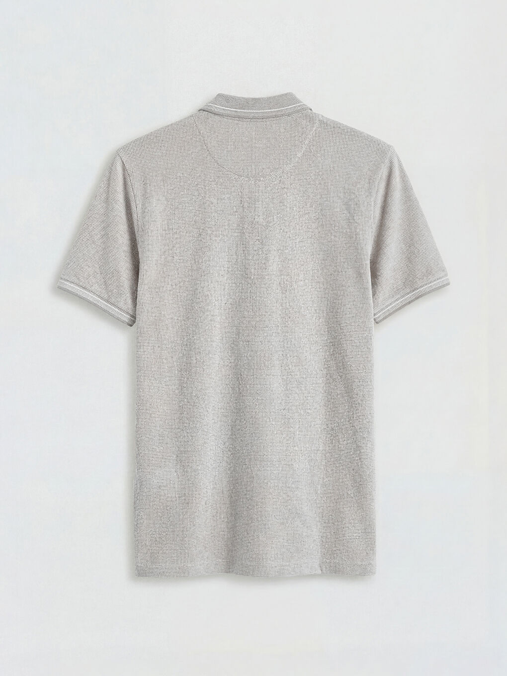 Bej Polo Yaka Erkek Tişört-1